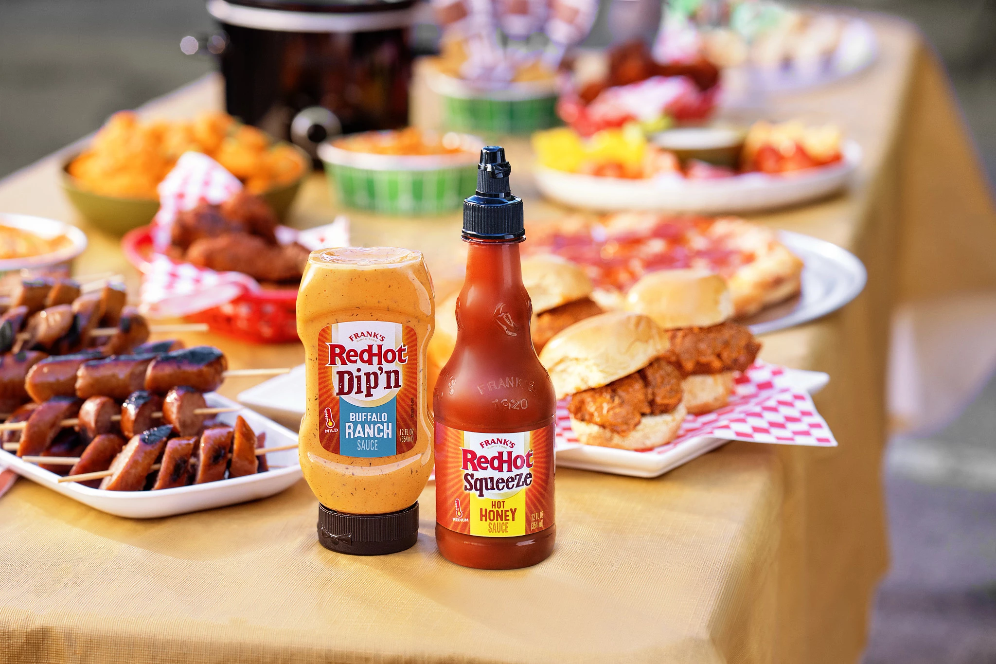 Frank's RedHot Dip'n Sauces and Frank's RedHot Squeeze Sauces