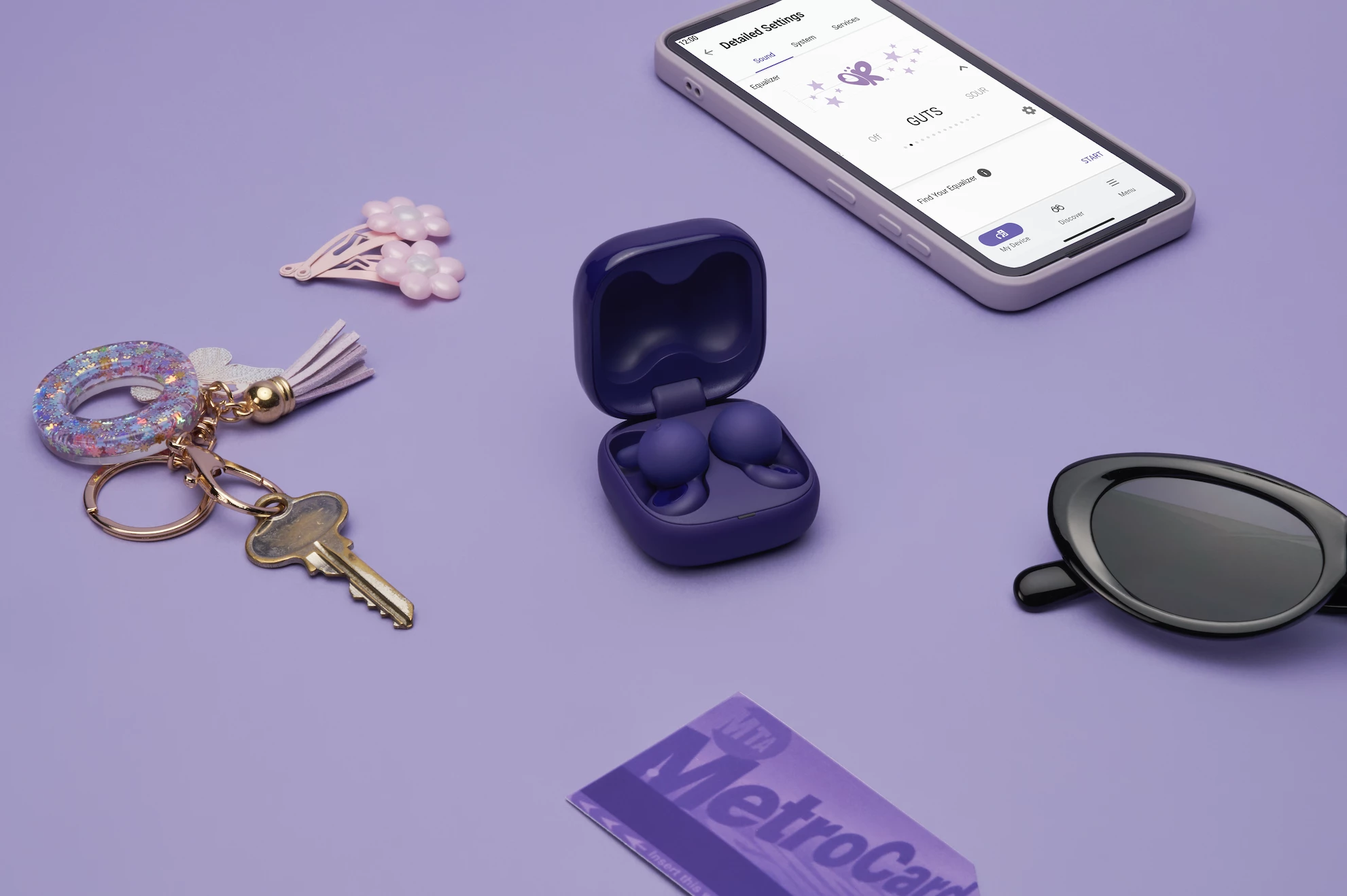 The LinkBuds Open Violet | Source: Sony