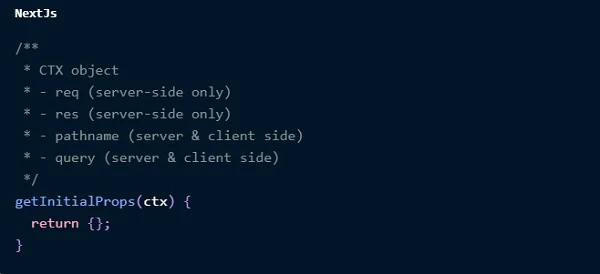 getInitialprops-example-code 'getInitialProps' example code