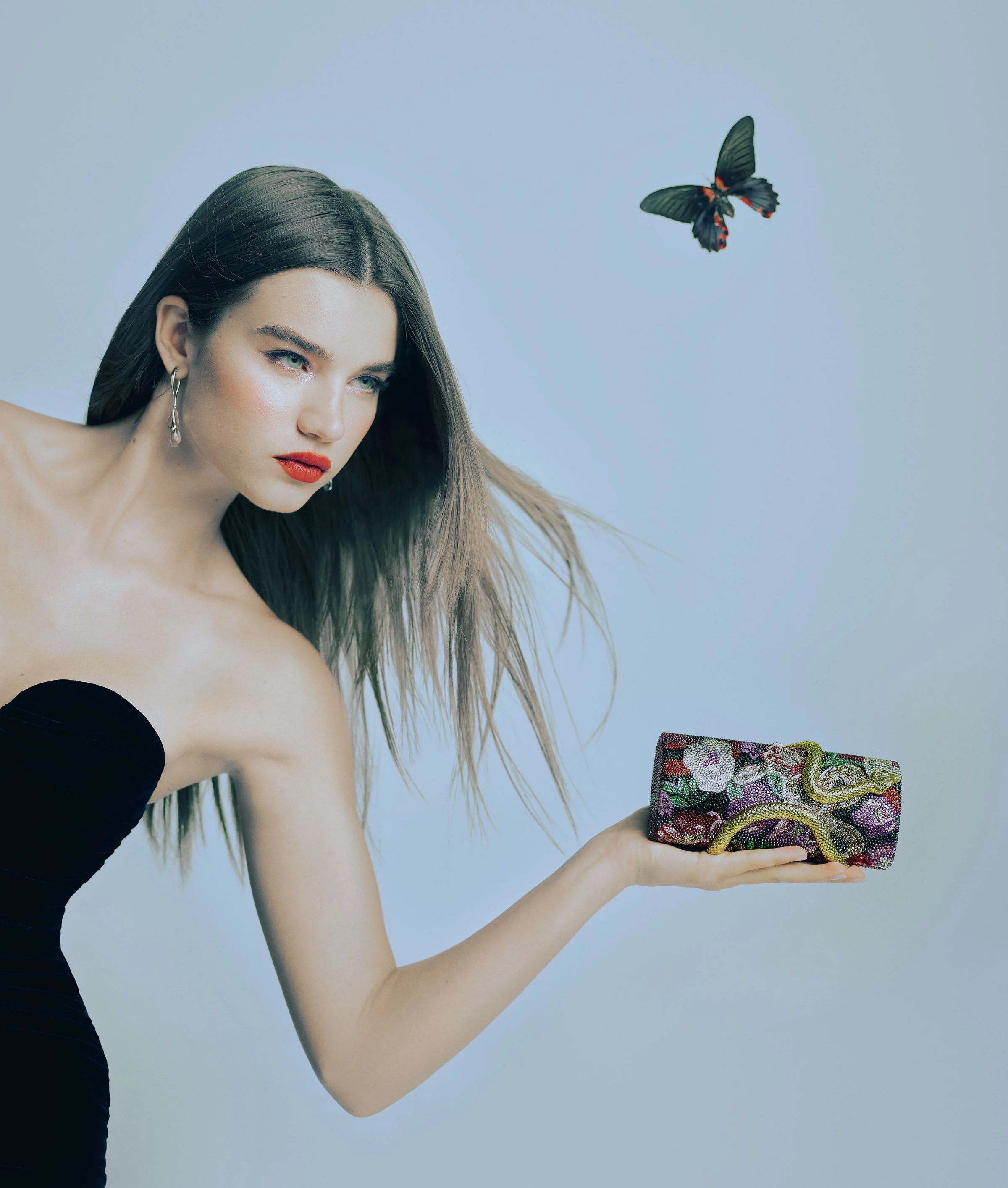 A Judith Leiber Couture Bag in 'A Neiman's Fantasy' Holiday Collection