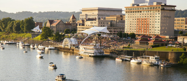 A Concert Venue at Charleston, West Virginia A Concert Venue at Charleston, West Virginia