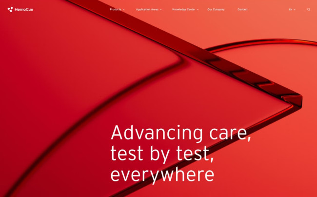 HemoCue website HemoCue website