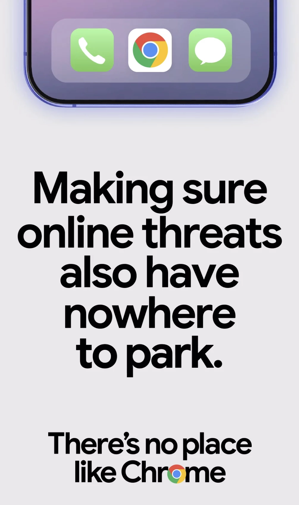 Google Chrome shows how it works against online threats.