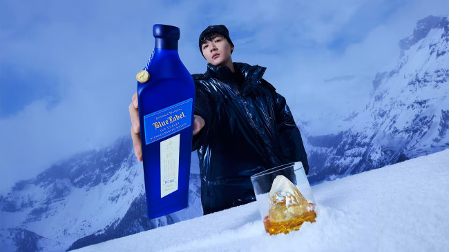 The New Johnnie Walker Blue Label Ice Chalet