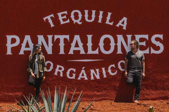 Matthew and Camila McConaughey Announced the Nationwide Distribution of Pantalones Organice Tequila Matthew and Camila McConaughey announced the nationwide distribution of Pantalones Organice Tequila last September 4.