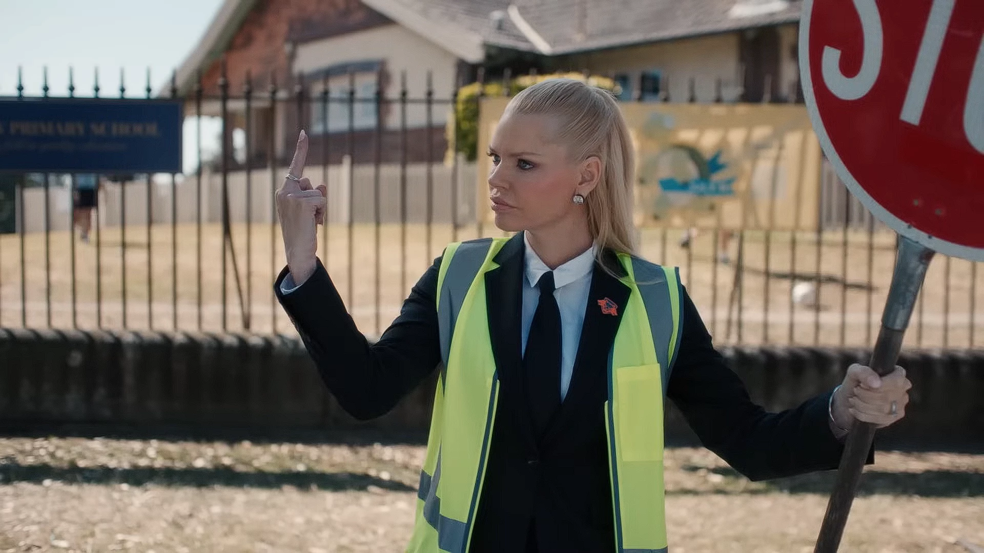 Australia's Replacer directs traffic