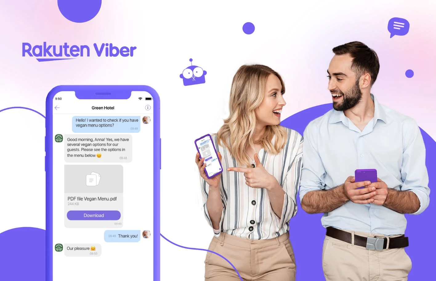 Viber Brand-Consistent Color Story