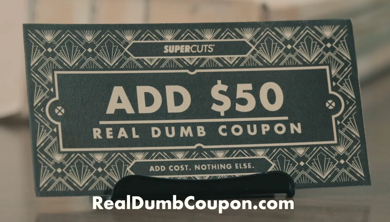 Supercuts "Super Dumb Coupon"