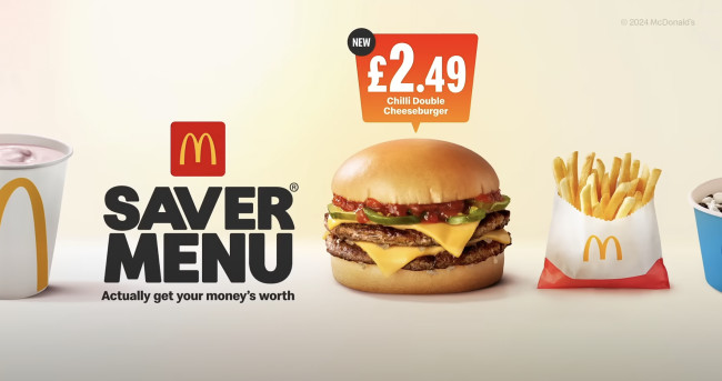 McDonald's Chili Double Cheeseburger | Source: McDonald's UK McDonald's Chili Double Cheeseburger | Source: McDonald's UK
