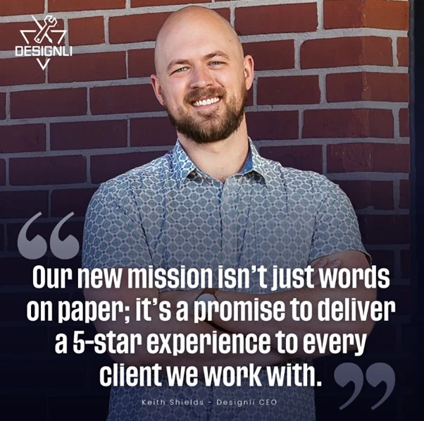 A quote by Designli CEO Keith Shields 