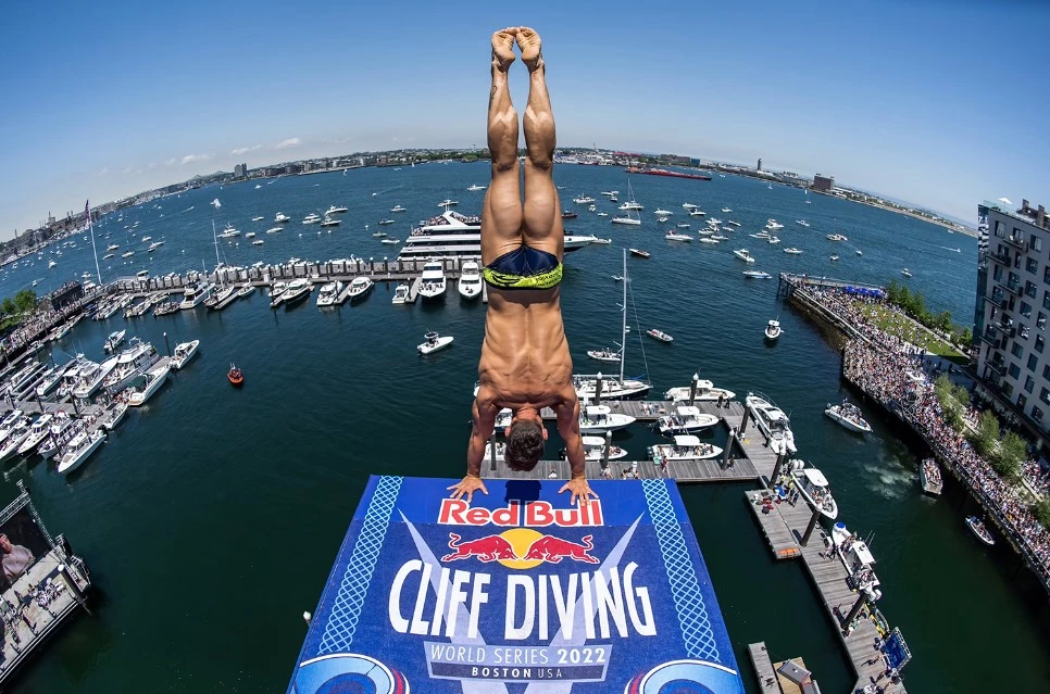 Red Bull’s Cliff Diving World Series