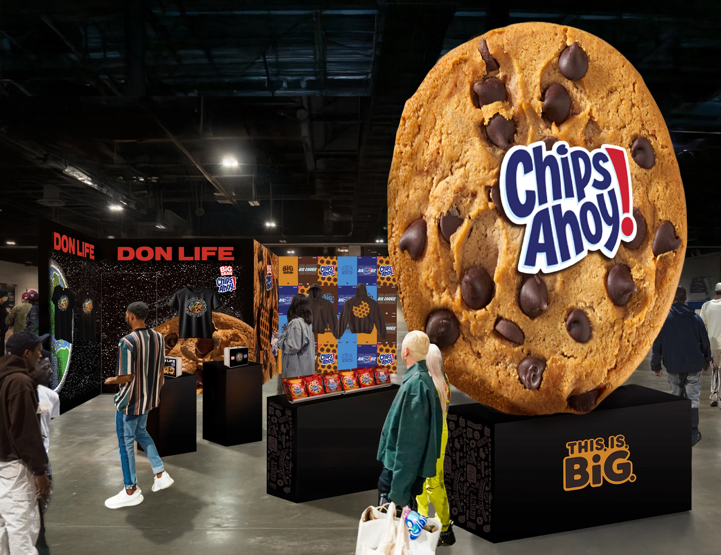 The Chips Ahoy! Booth at ComplexCon