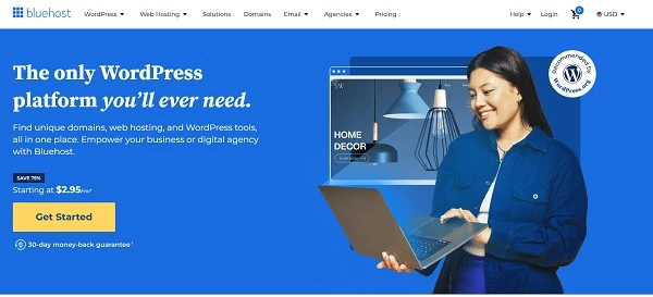 bluehost-homepage Bluehost homepage