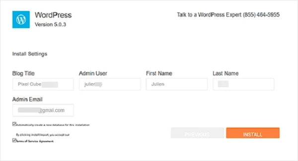 wordpress-installation WordPress installation