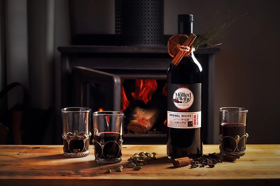 Packaging design for the Mulled Wine Co