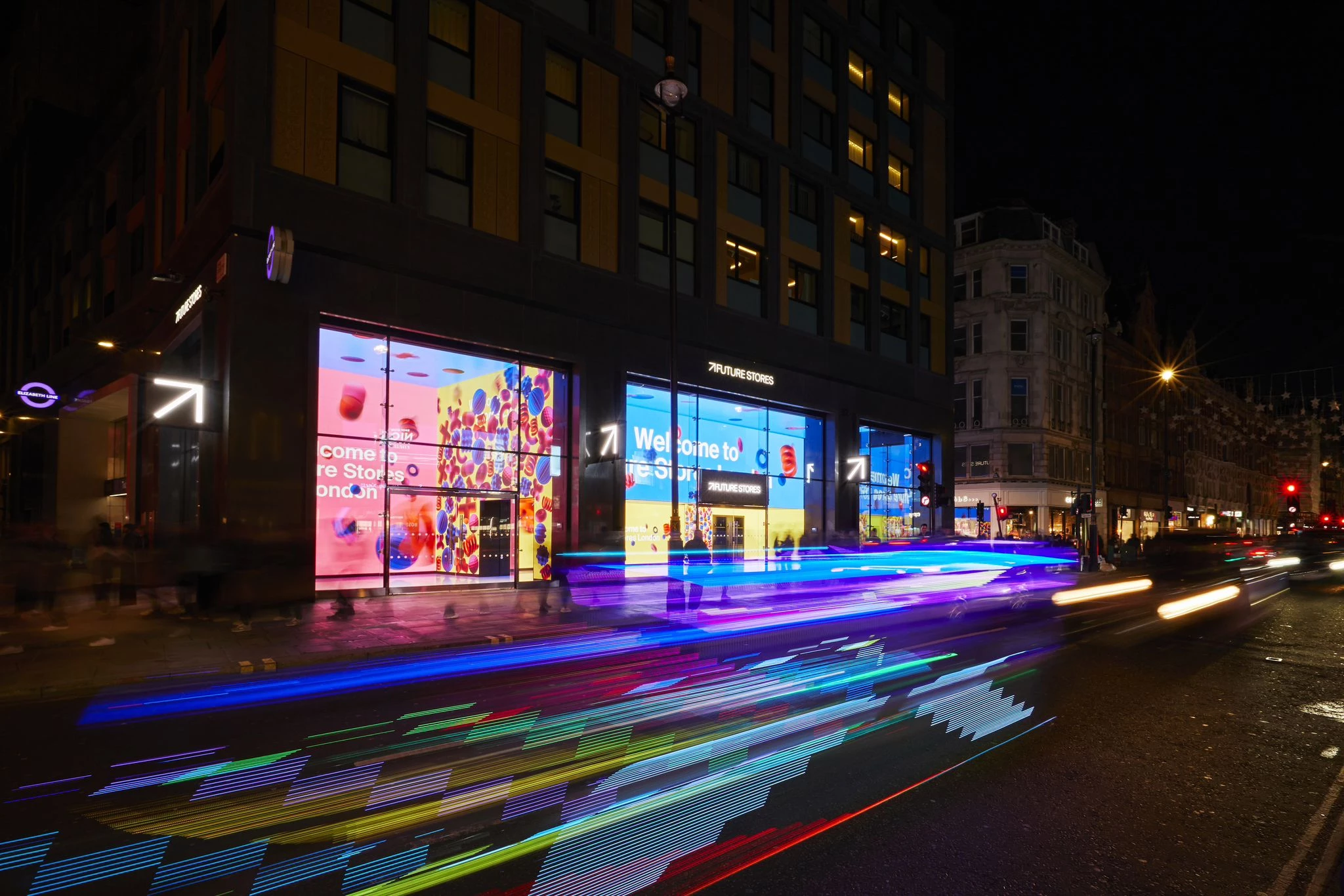 Future Stores' Retail Cinema on Oxford Street, London