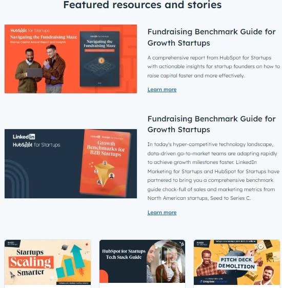 HubSpot's Library of Free Resources | Source: HubSpot