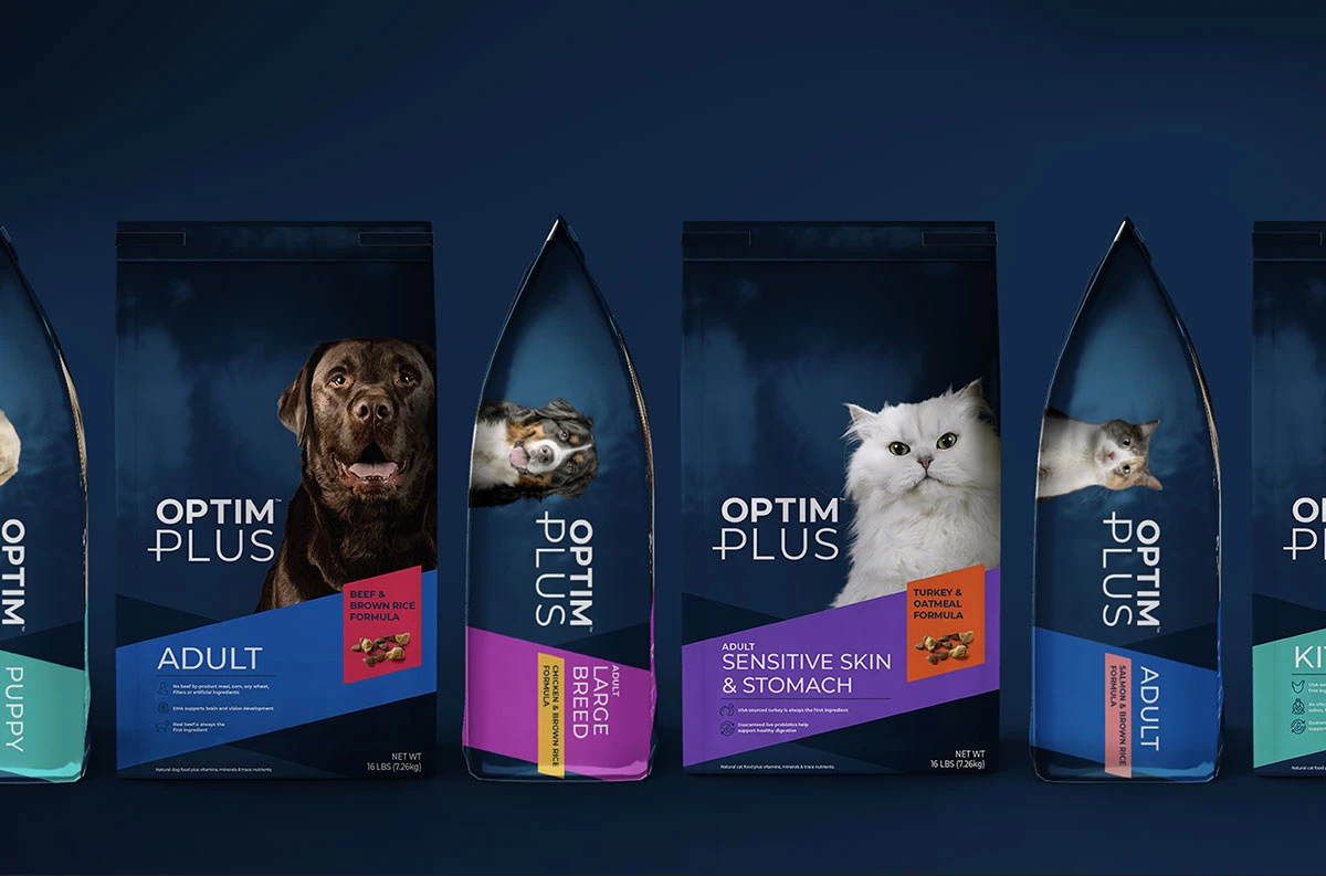 OptimPlus’ Variety of Packaging | Source: Willoughby Design