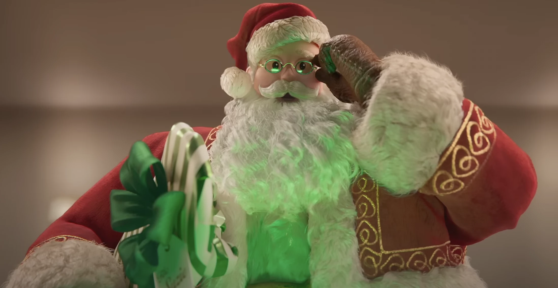 Santa in 'Santastrophe' | Source: Airbnb