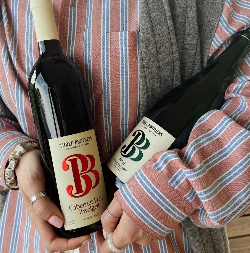 Three Brothers Wineries & Estates’ New 3B Label Wine Design