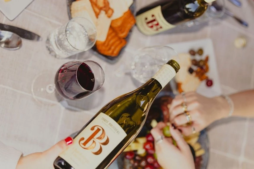 Three Brothers Wineries & Estates’ New 3B Label Wine Design