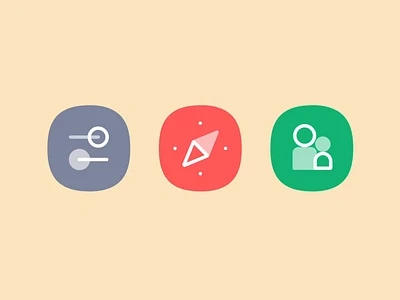 Example of Icons UI Element