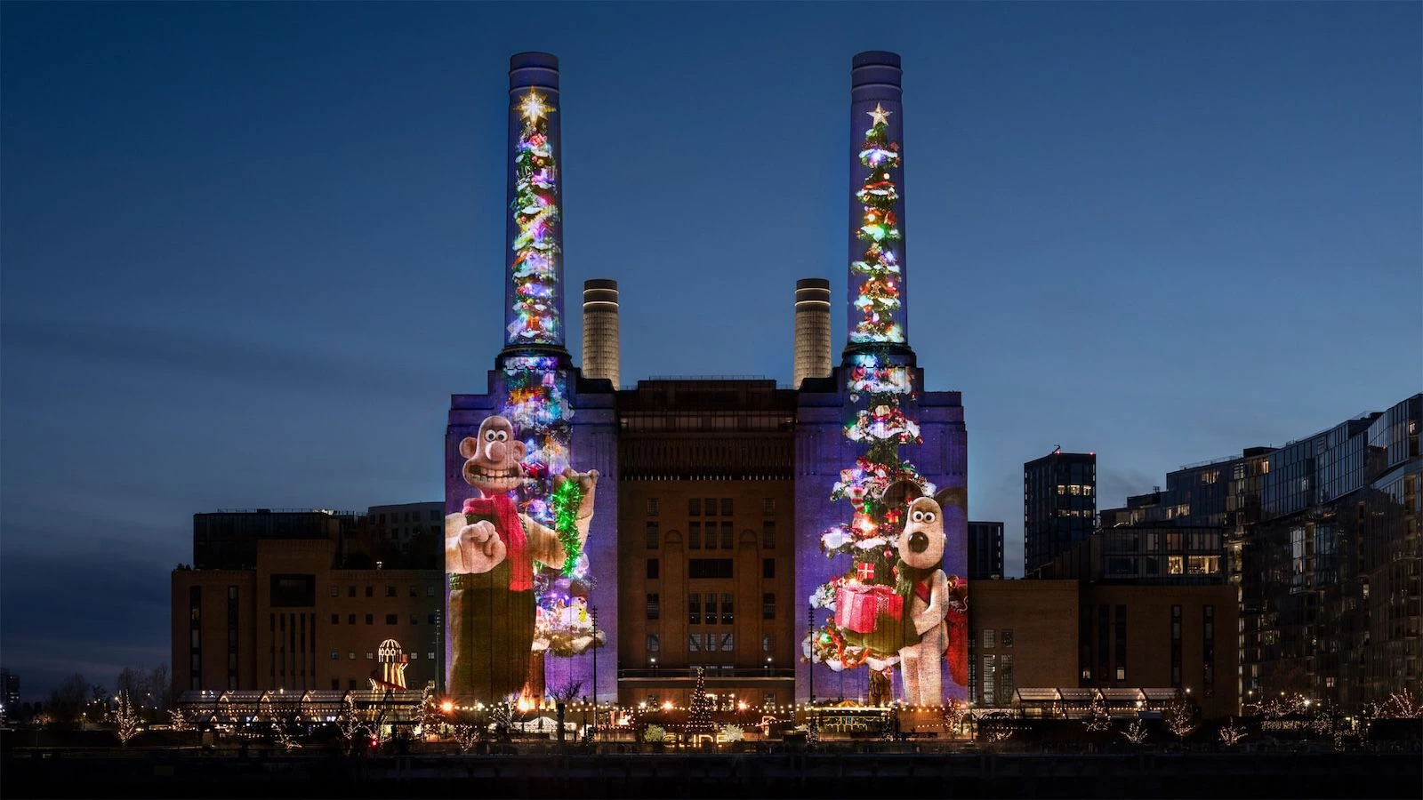 The Wallace & Gromit Short Film on the Battersea Power Station | Source: Apple