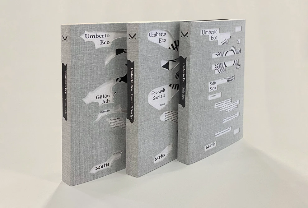 umberto-eco-asymmetrical-print-design Umberto Eco Asymmetrical Print Design