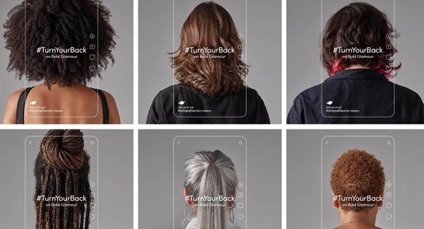 Dove's TurnYourBack campaign