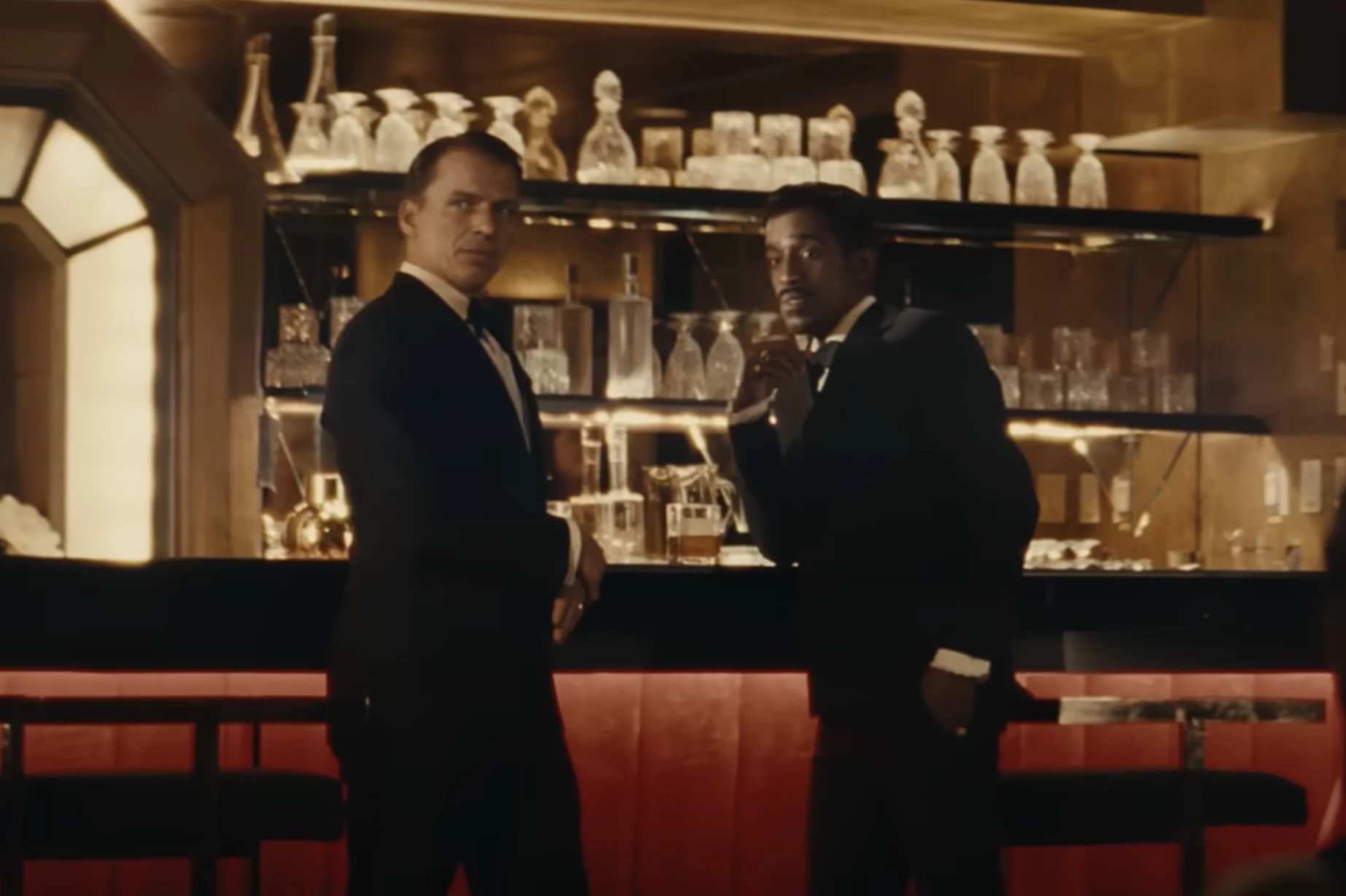 Frank Sinatra & Sammy Davis Jr. in Still G.I.N.'s Commercial