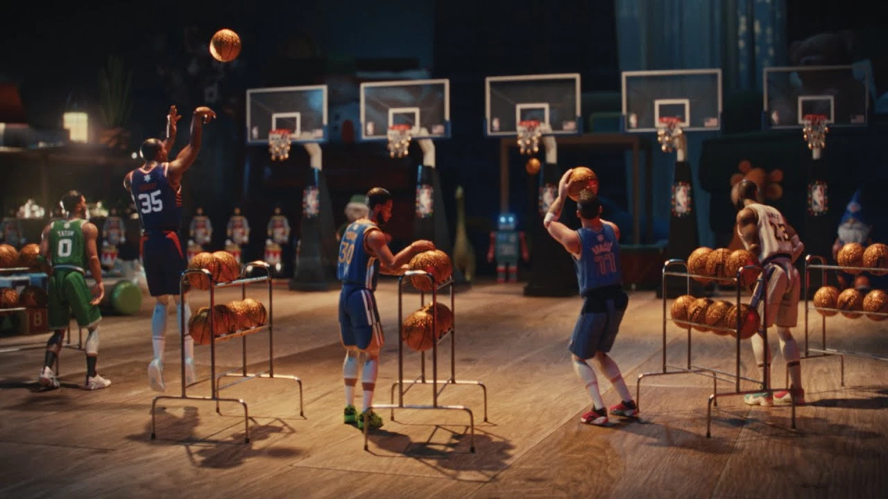 The New Lineup of NBA's 'Jingle Hoops Regifted'