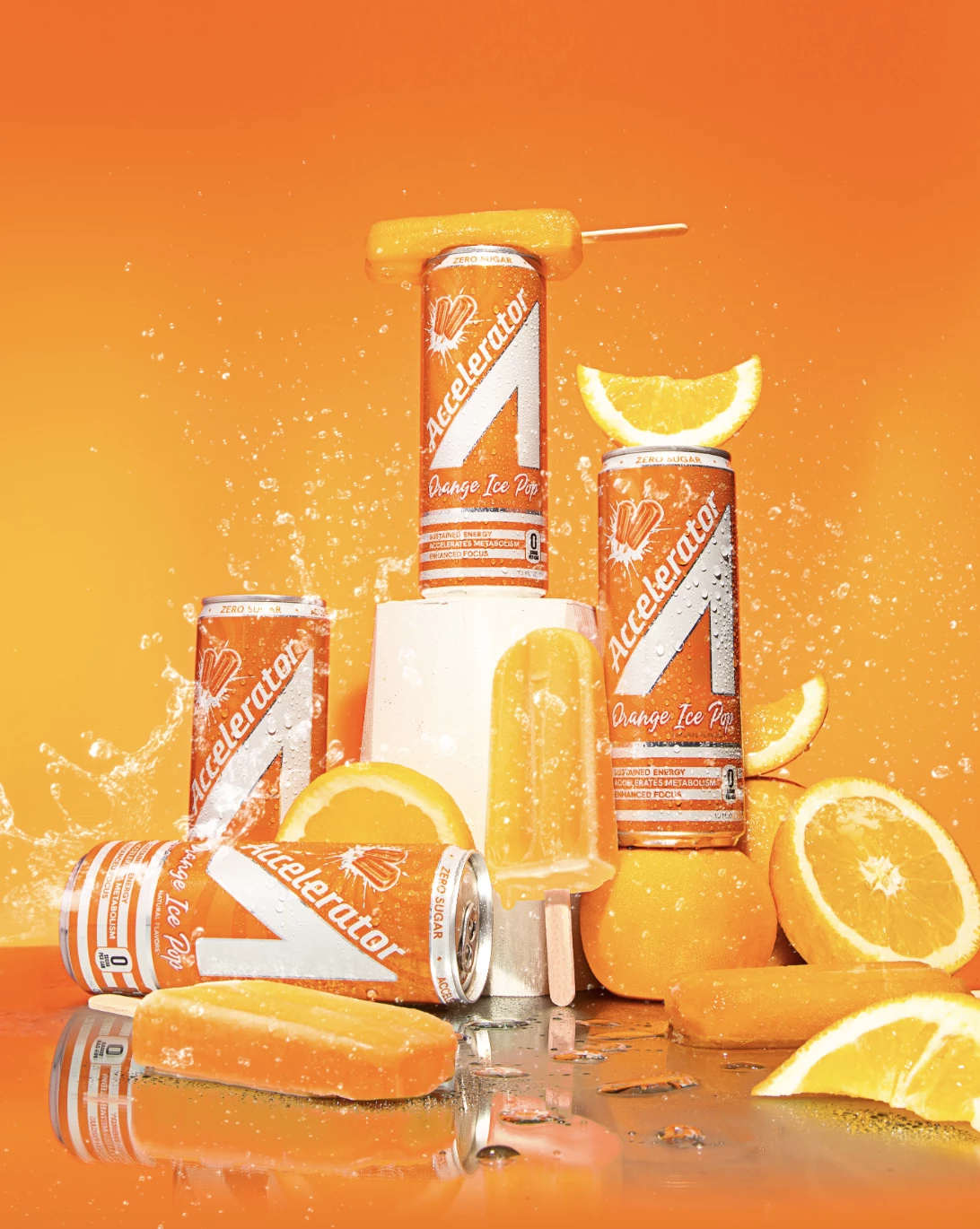 The New 'Orange Ice Pop' Flavor | Source: Accelerator Active Energy