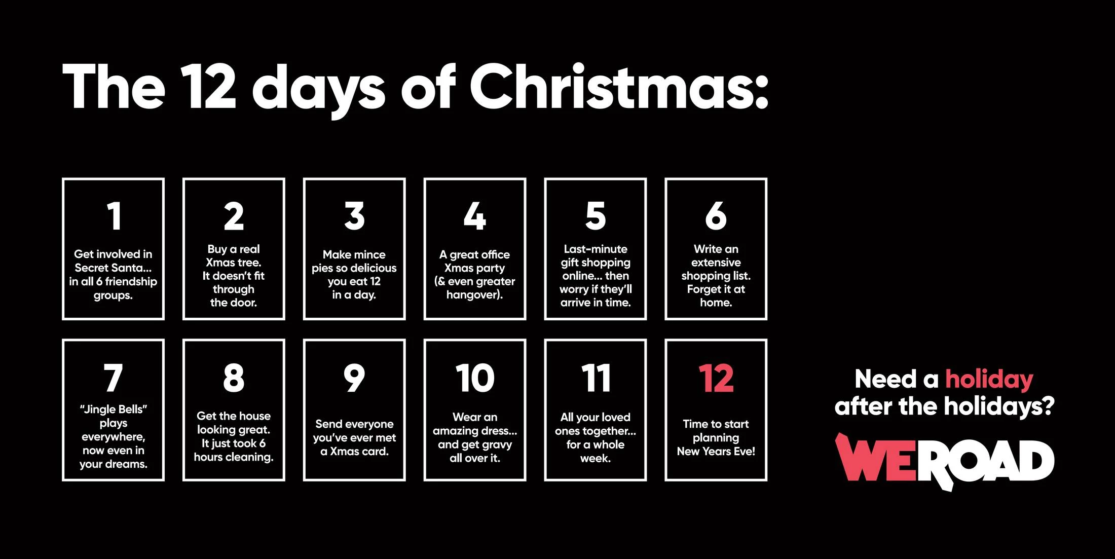 12 Days of Christmas