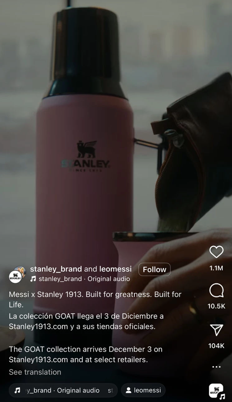 Stanley on Instagram Reels