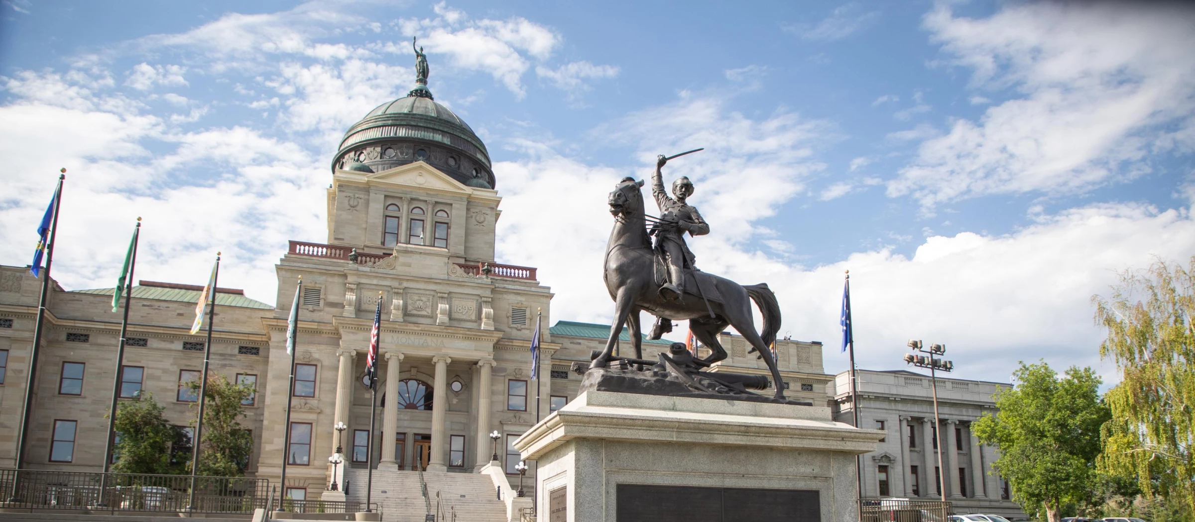 The Montana State Capitol in Helena