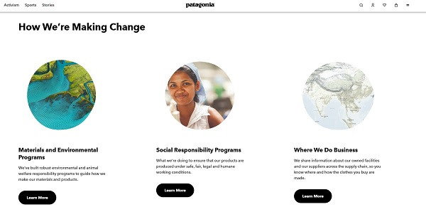 Patagonia's commitment