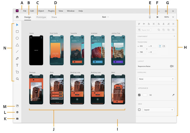 Figma Competitor Adobe XD