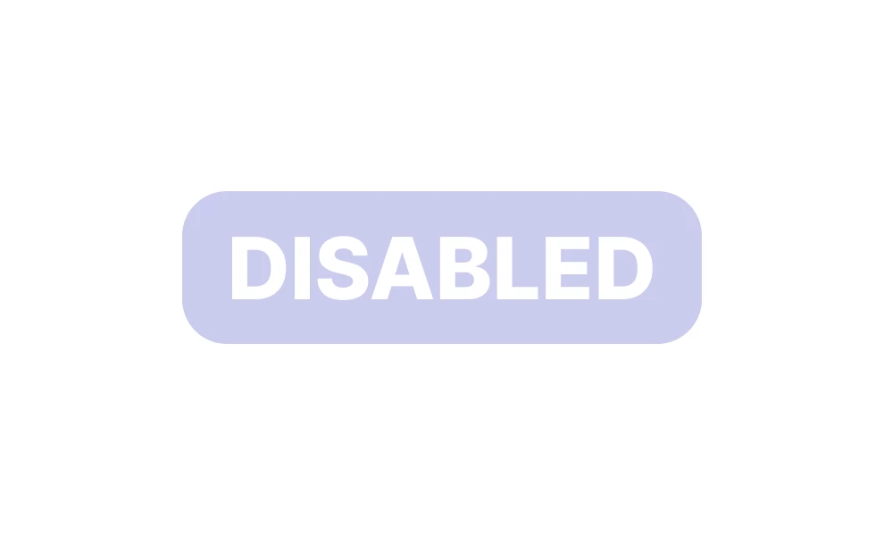 Disabled Button State