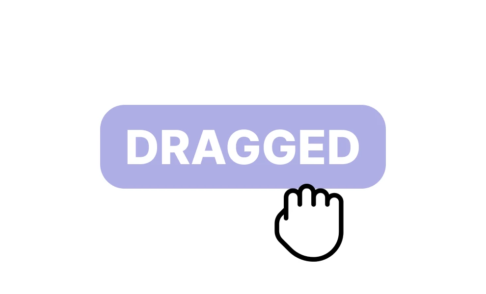 Dragged Button State