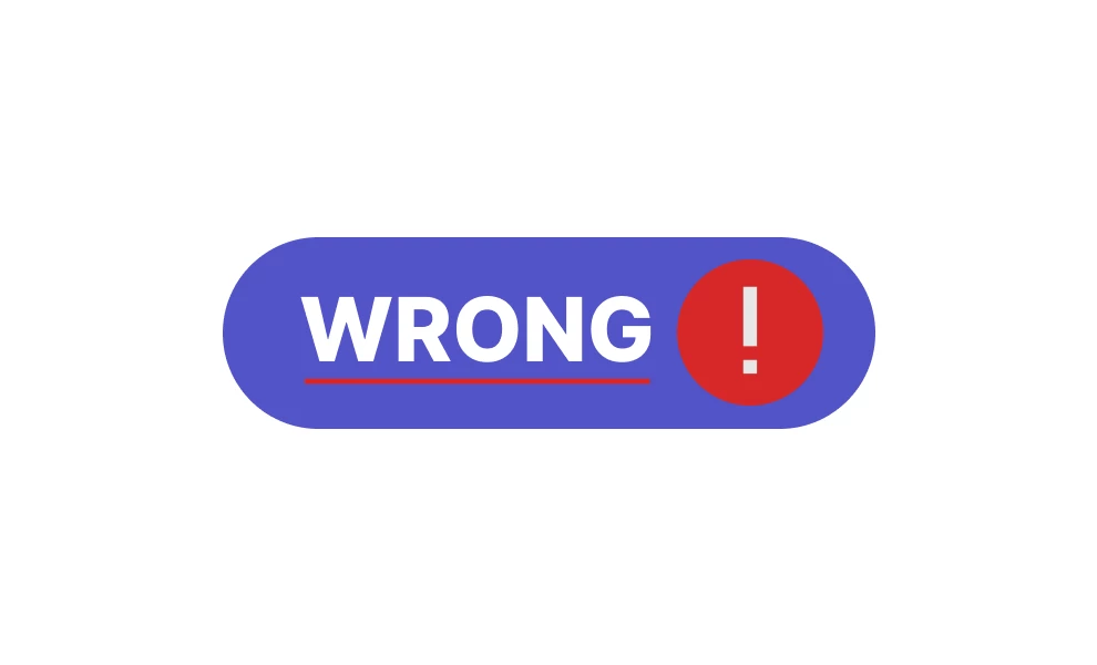 Wrong Button State