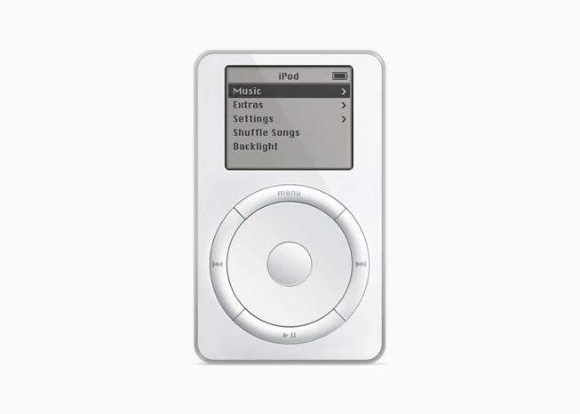 The first version of the iPod