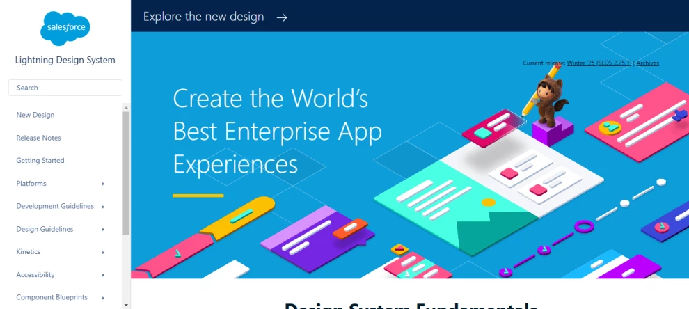 Storybook Example Salesforce Lightning Design System