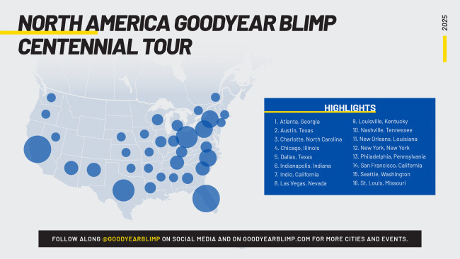 The Goodyear Blimp North America Tour