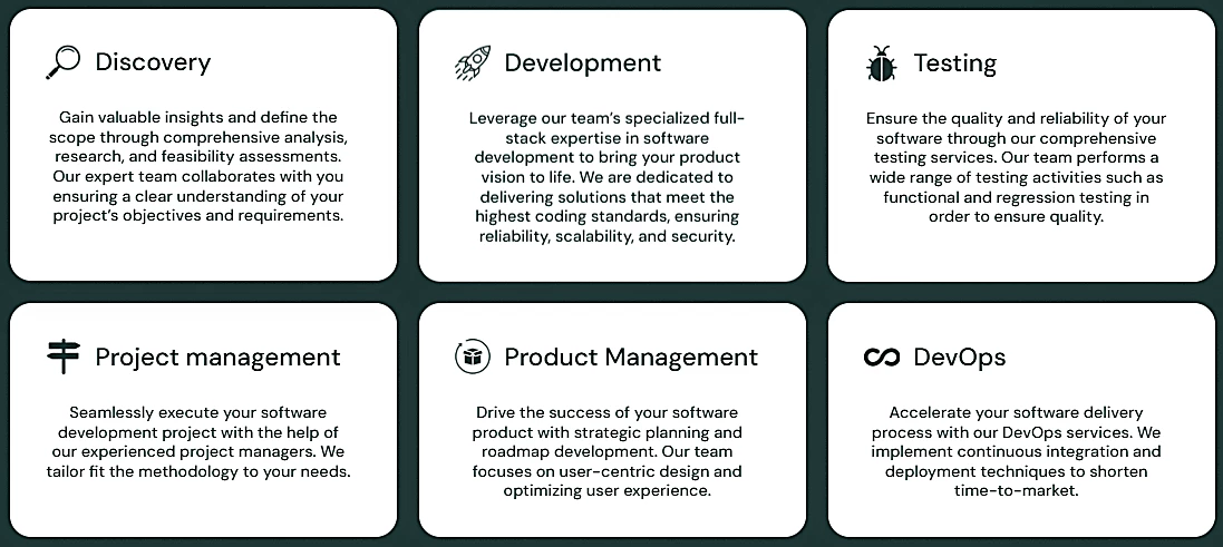 An Overview of Outecho’s Services | Source: Outecho