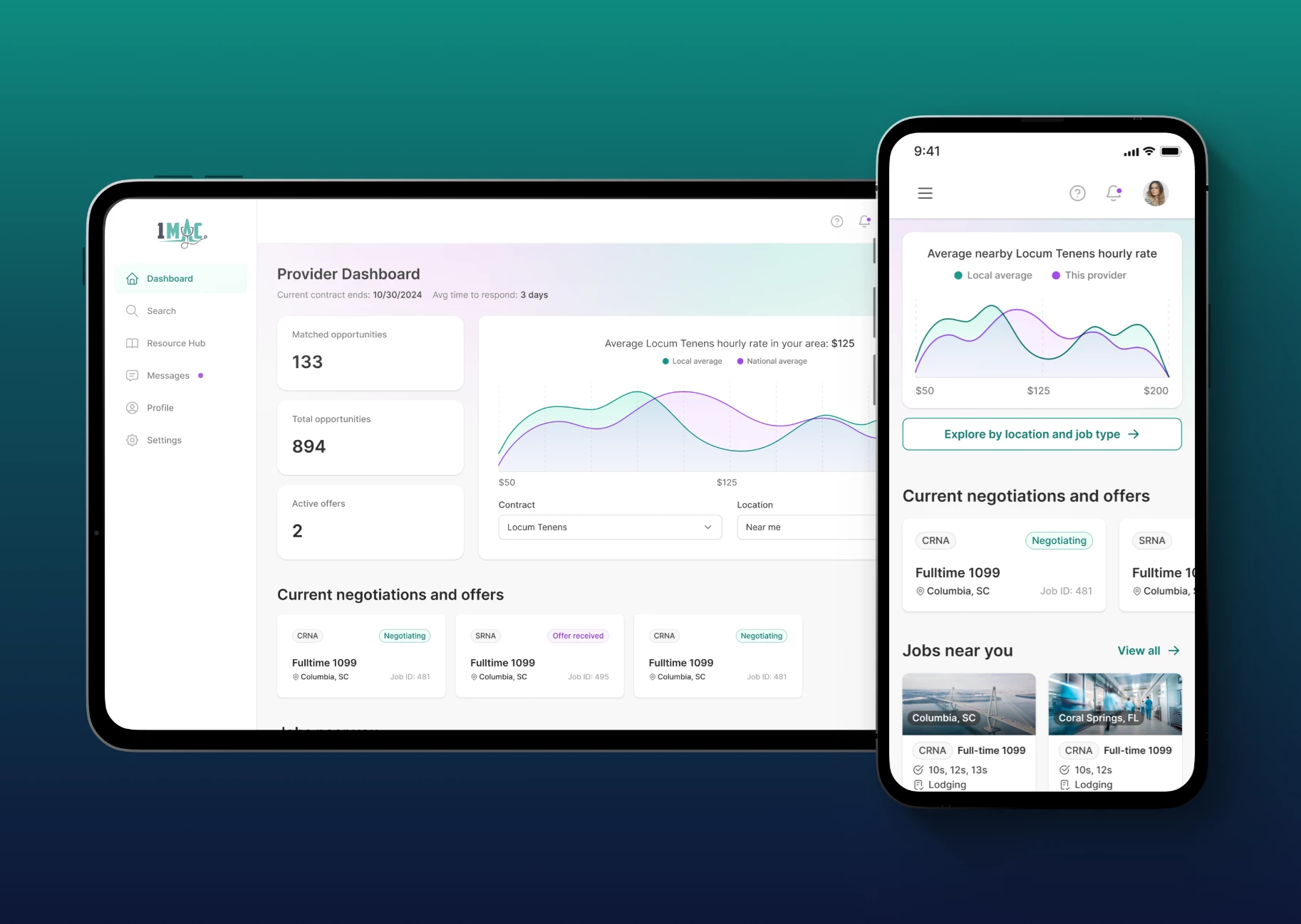 Designli Helps the 1MAC Anesthesia App Connect Anesthesia Professionals With Job Opportunities | Source: Designli