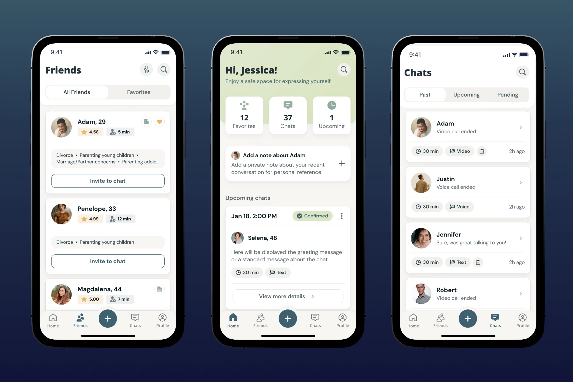 For Eume, Designli Created a Platform That Connects Users With Others for Supportive Conversations | Source: Designli