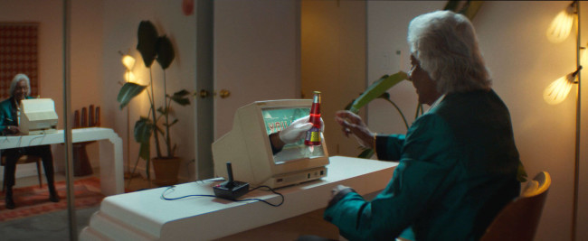 St. Agrestis comes out of a screen