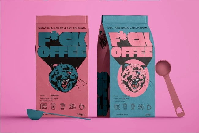 F*CKOFFEE Coffee Roaster by Willo Designs