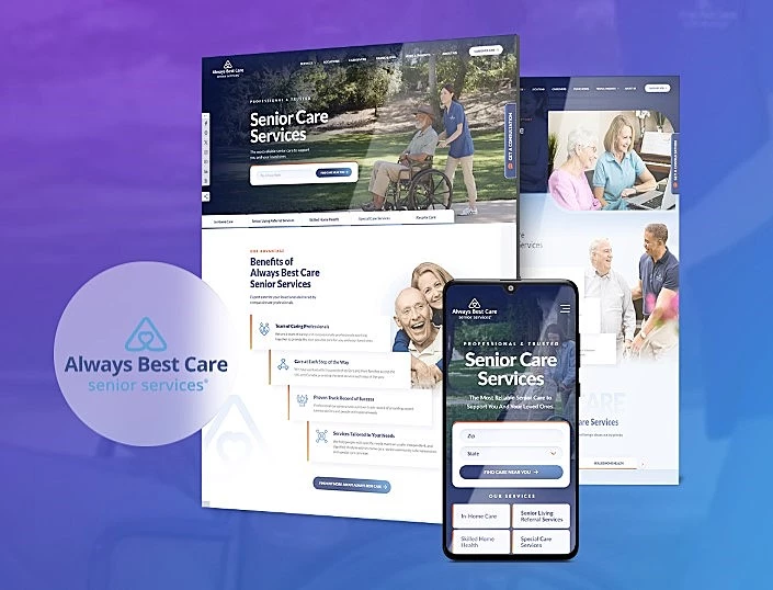 ABC Senior Services’ New and Improved Website | Source: Digital Silk
