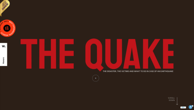 The Quake website